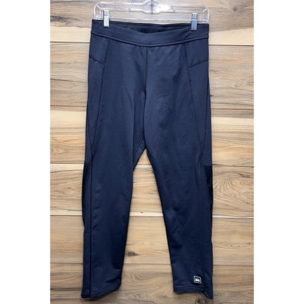 REI CO-OP Pants Womans Small Short  Black Running Outdoor Ankle Zip Lightweight‎